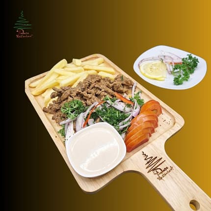 50123-Plate Of Beef Shawarma